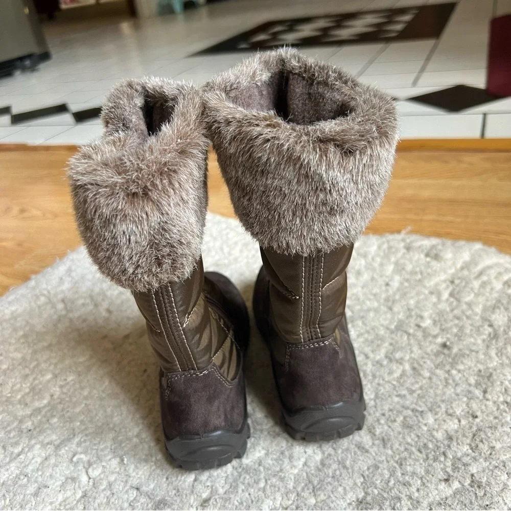 Ricosta Girls Haley Sympatex Waterproof Fashion Waterproof Brown Boots Size 29